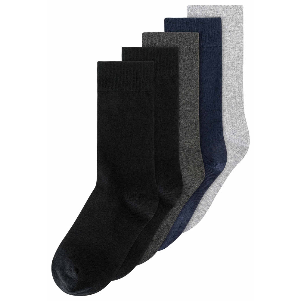 5 Paar Socken | mix dark classics | 100% Fair Trade Bio-Baumwolle
