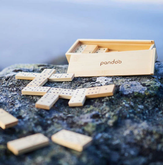 Domino aus Bambus