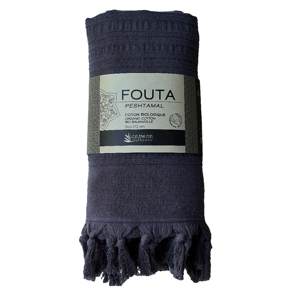 Fouta Dolce Peshtamal, Biobaumwolle, onix
