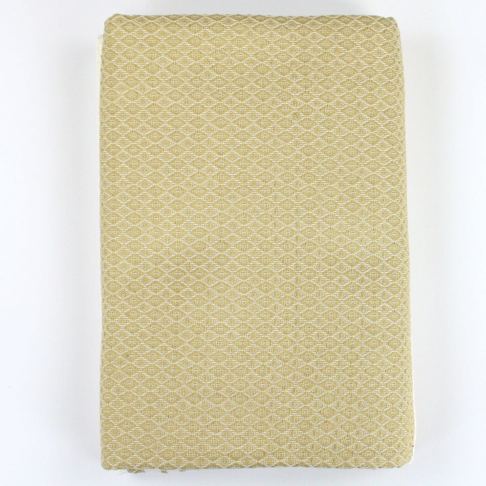 Fouta Sand Hamam-Tuch, white-ginger, 90 x 160 cm