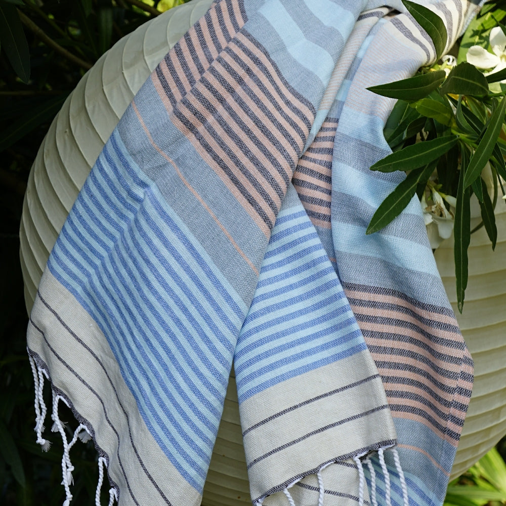 Fouta Sud, Hamam-Tuch, Waves, 100 x 200 cm