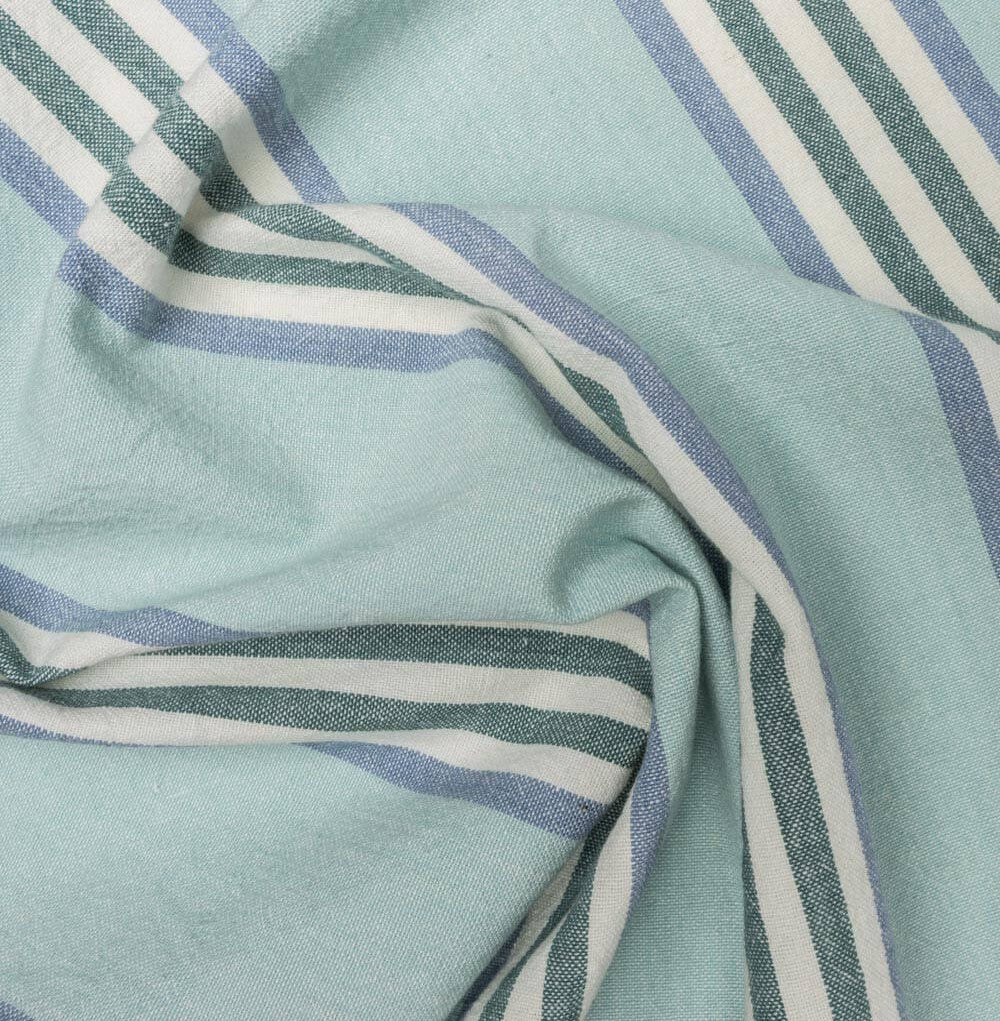 2er-Set Geschirrtücher "STRIPES blau" aus Bio-Baumwolle