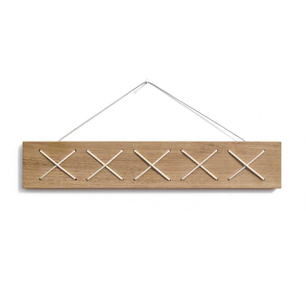 Kräutertrockner "Criss Cross" aus Eichenholz