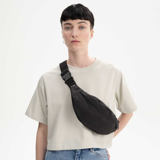 Bauchtasche Hip Bag, black, fairtrade & GOTS zertifiziert