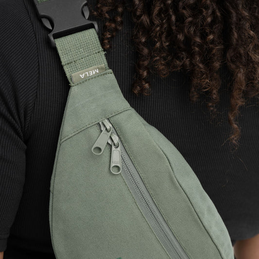 Bauchtasche Hip Bag, schiefer, fairtrade & GOTS zertifiziert
