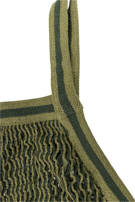 Einkaufsnetz-Beutel BICOLOR green