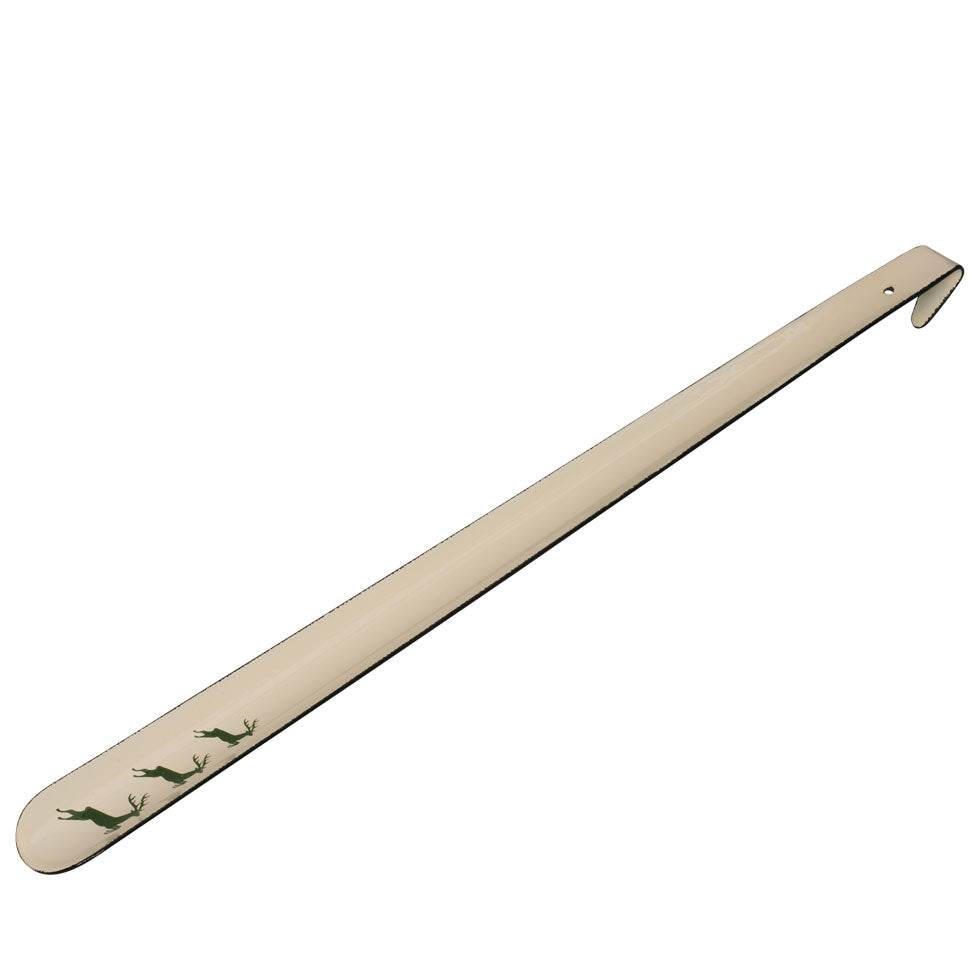 Schuhlöffel aus Emaille