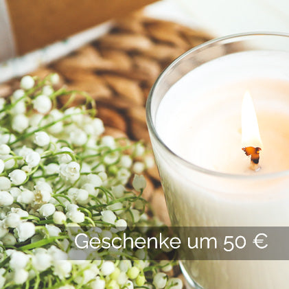 Nachhaltige umweltfreundliche Geschenke um 50 €