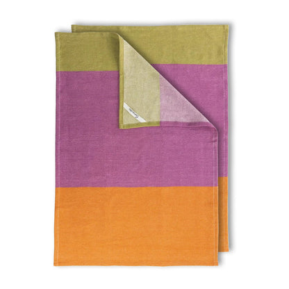 2er-Set Geschirrtücher, COLOURI violet, Bio-Baumwolle