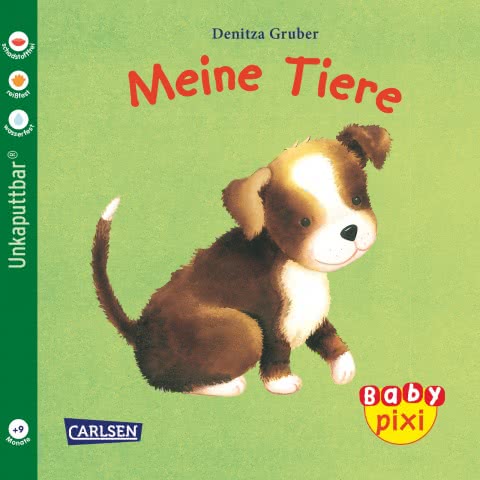 Baby Pixi: Meine Tiere, ein Bilderbuch für die Kleinsten