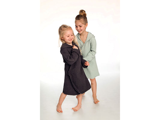 Junior Bademantel aus Bio-Baumwolle (6 - 8 Jahre)