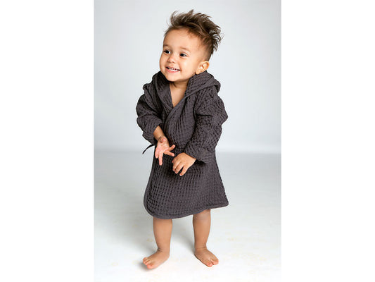 Kinder Bademantel aus Bio-Baumwolle (2 - 4 Jahre)