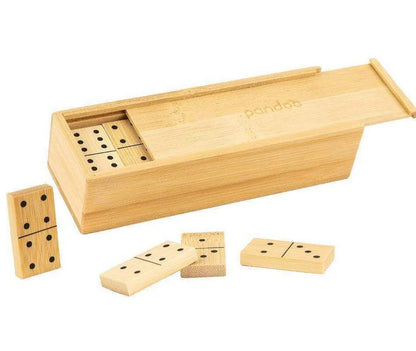 Domino-Spiel aus Bambus