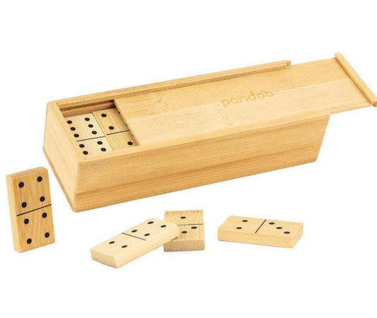Domino-Spiel aus Bambus