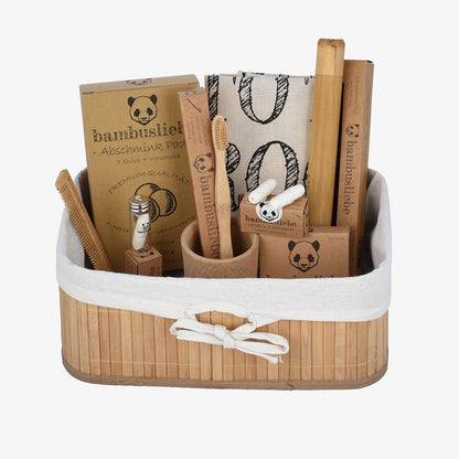 Geschenkkorb Set aus Bambus