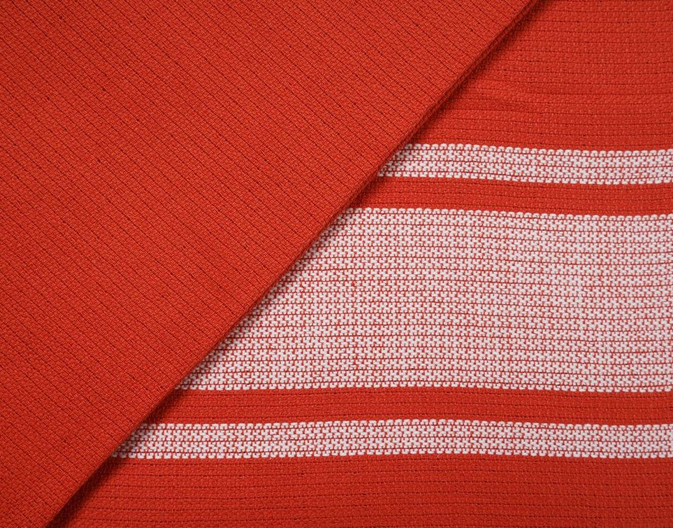 Hamamtuch rot aus Bio-Baumwolle, 110 x 180 cm