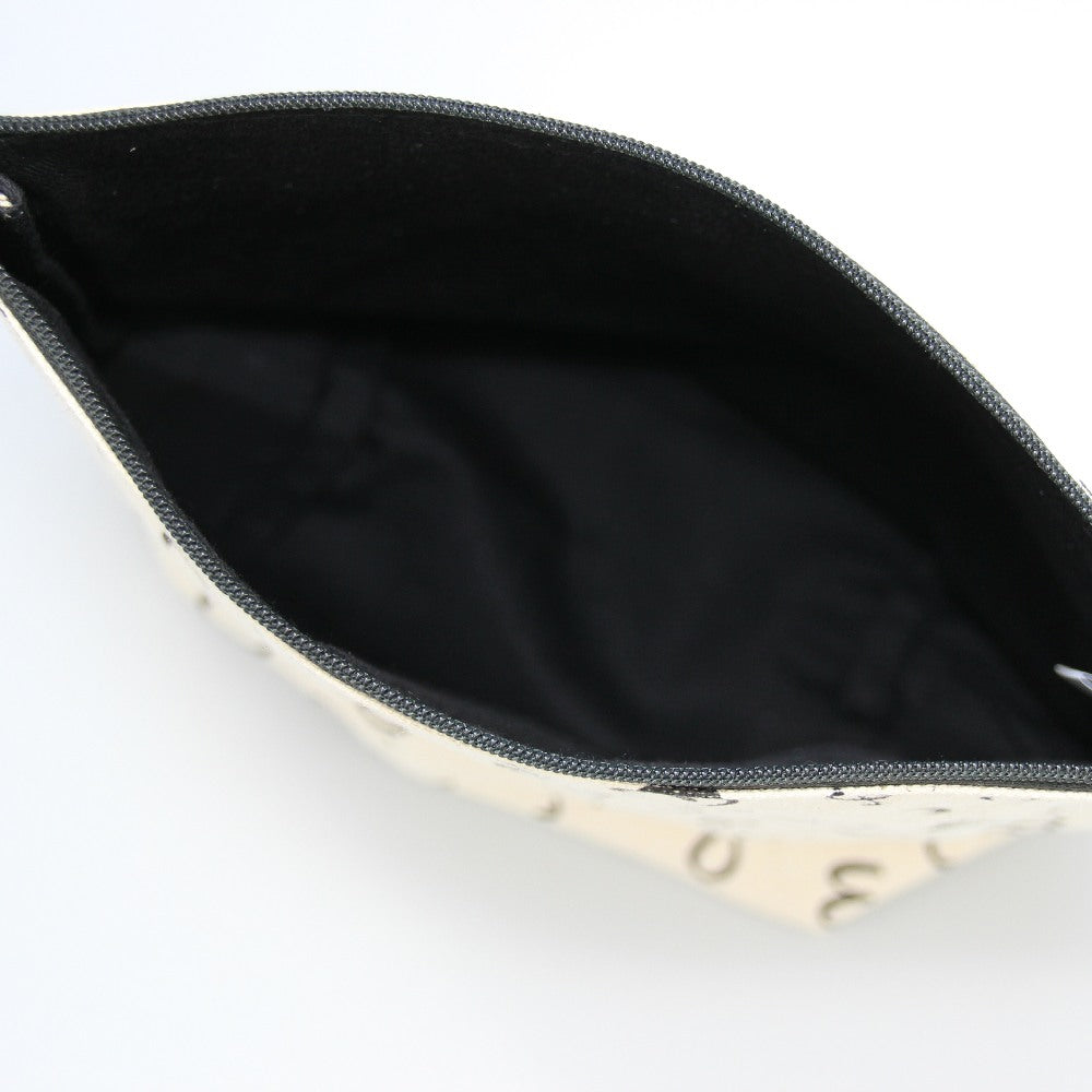 Kulturtasche, Hindi Numbers, aus Bio-Baumwolle, Canvas