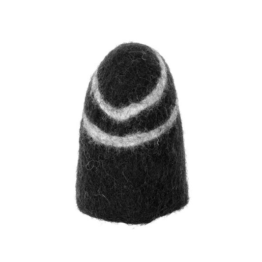 Eierwärmer Stone aus Wollfilz, Fair-Trade