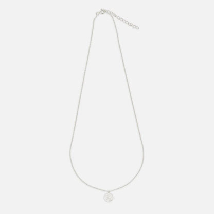 Faire Halskette mit Anhänger, 925er Silber
