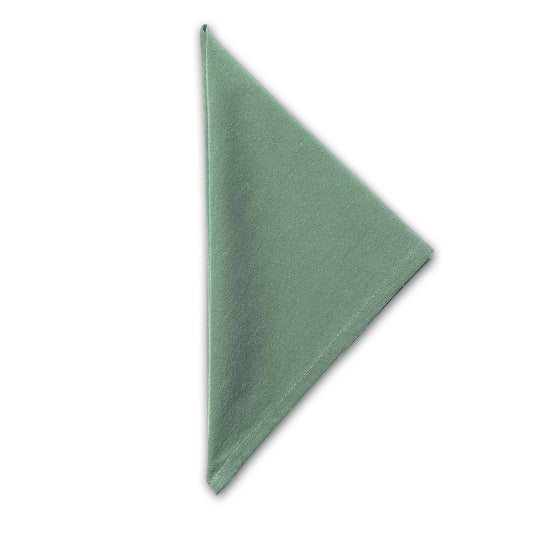 2er-Set Fairtrade Stoff-Servietten, jade, 35 x 35 cm, Bio-Baumwolle