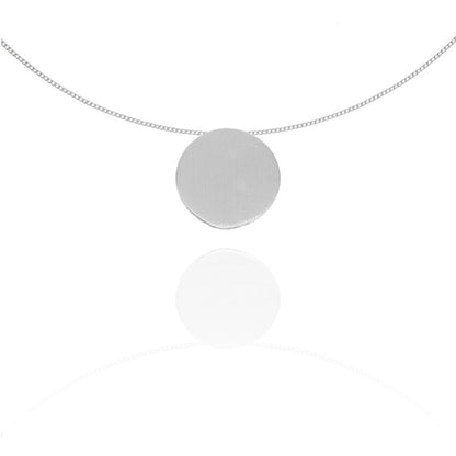 Silber Kette "Kreis", fairtrade & handmade