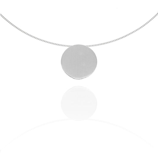 Silber Kette "Kreis", fairtrade & handmade