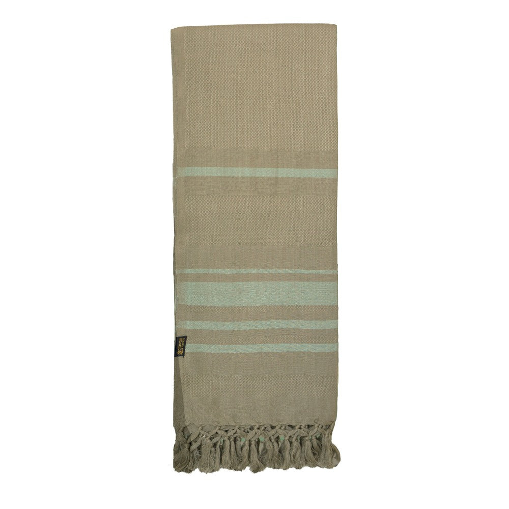Fouta Dhoti Garden, earth, 90 x 160 cm