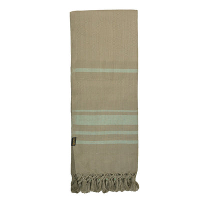 Fouta Dhoti Garden, earth, 90 x 160 cm
