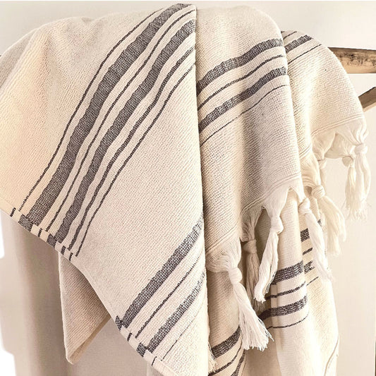 Fouta Dolce Peshtamal, Biobaumwolle, moonstone
