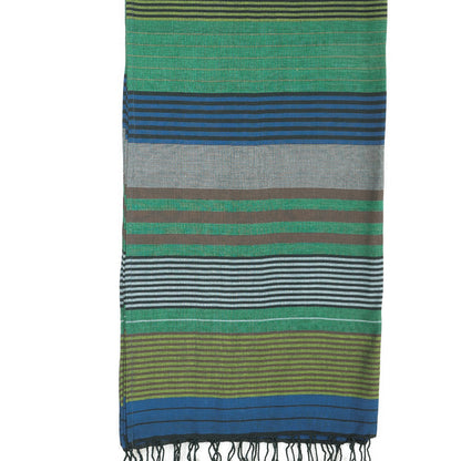 Fouta ebony, forest, 100 x 200 cm, Bio-Baumwolle