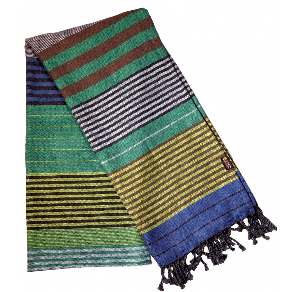 Fouta ebony, forest, 100 x 200 cm, Bio-Baumwolle