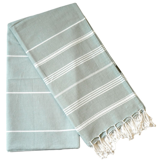 Hamam-Tuch aus 100% Bio-Baumwolle | 100cm x 200cm | eukalyptus ❤ eco & fair Conceptstore ❤