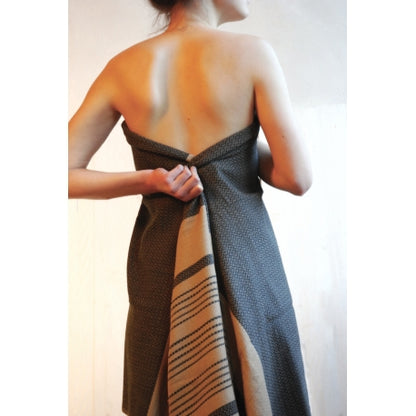 Fouta Sand Hamam-Tuch L, sand-asche, Bio-BW