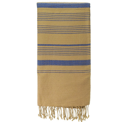 Fouta Sand Hamam-Tuch, imperialblau, 100 x 200 cm