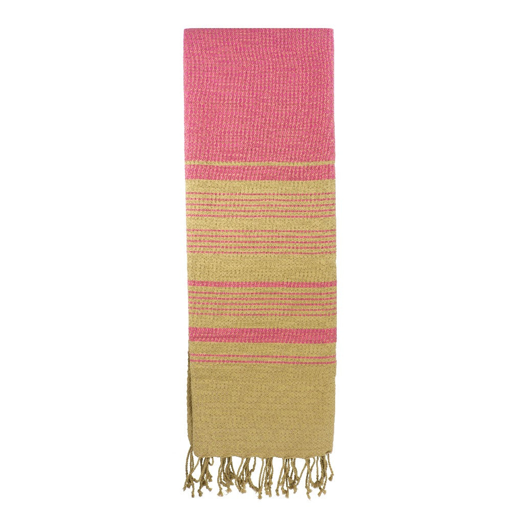 Fouta Sand Hamam-Tuch, indisch-pink, 100 x 200 cm