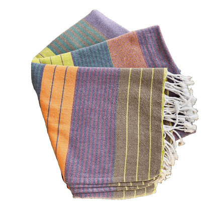 Fouta Sud (Peshtamal) purple sun, 100 x 200 cm