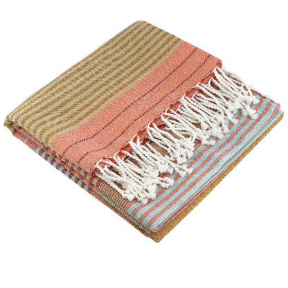 Fouta Sud, Hamam-Tuch, Terracotta, 100 x 200 cm