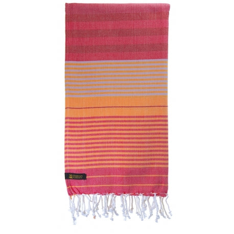 Fouta Sud Hamam, azalee, Biobaumwolle