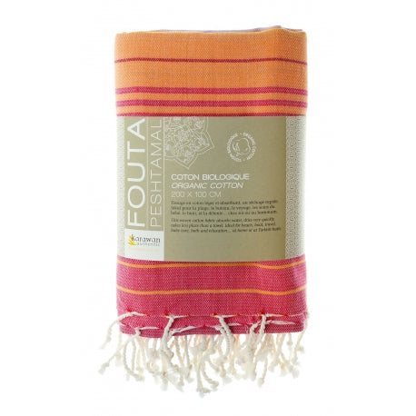 Fouta Sud, Hamam-Tuch, Azalee, 100 x 200 cm
