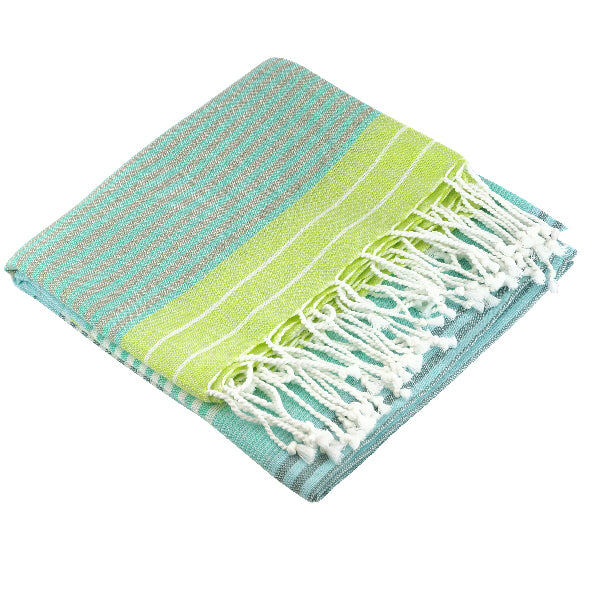 Fouta Sud, Hamam-Tuch, Sunny Lime, 100 x 200 cm