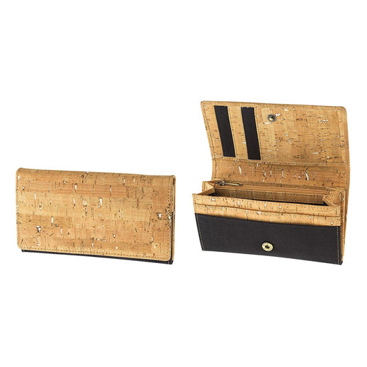 Fairtrade Geldbeutel (Kork, Bio-BW, 16x9cm)