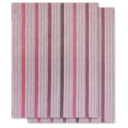 2er-Set Geschirrtücher, Nordic Berry, Bio-Baumwolle, 70 x 50 cm