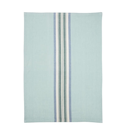 2er-Set Geschirrtücher STRIPES blau, Bio-BW, Tranquillo