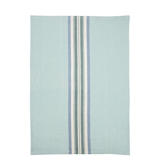 2er-Set Geschirrtücher STRIPES blau, Bio-BW, Tranquillo
