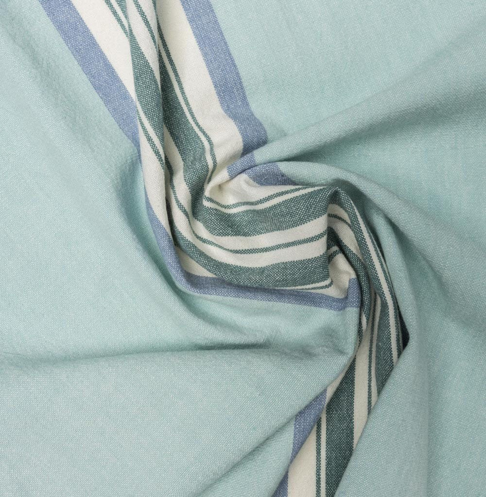 2er-Set Geschirrtücher "STRIPES blau" aus Bio-Baumwolle