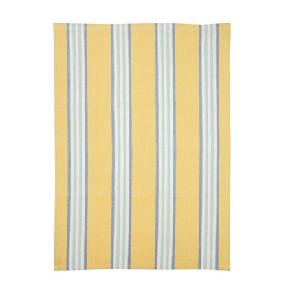 2er-Set Geschirrtücher "STRIPES gelb" aus Bio-Baumwolle