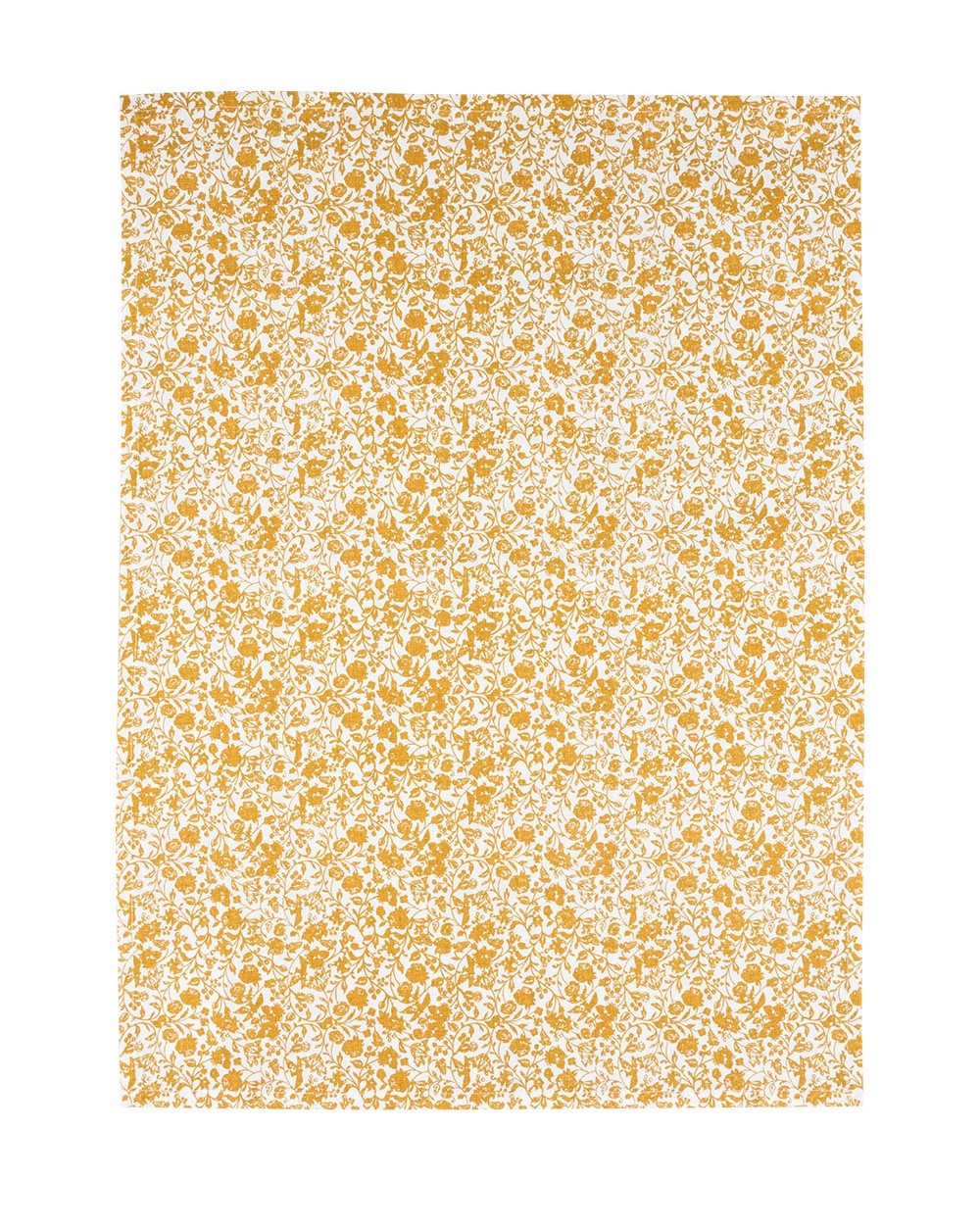 2er-Set Geschirrtücher "FLORAL" (gelb) aus Bio-Baumwolle