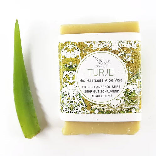 Bio-Haarseife Turje mit Aloe Vera