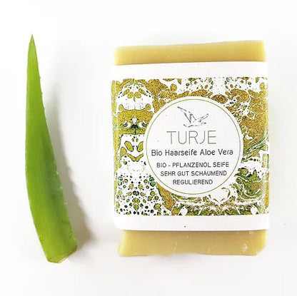 Bio-Haarseife Turje mit Aloe Vera