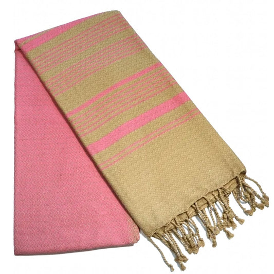 Fouta Sand Hamam-Tuch, indisch-pink, 100 x 200 cm